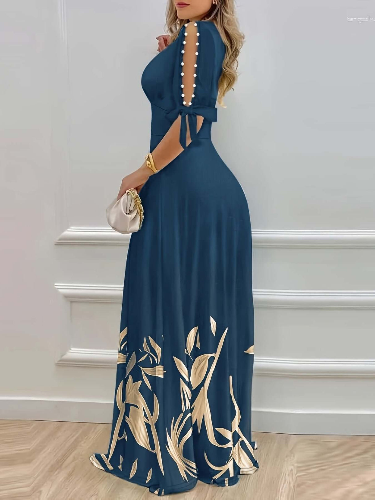 Ruffled Midi Dress – Romantic Everyday Dress for Women