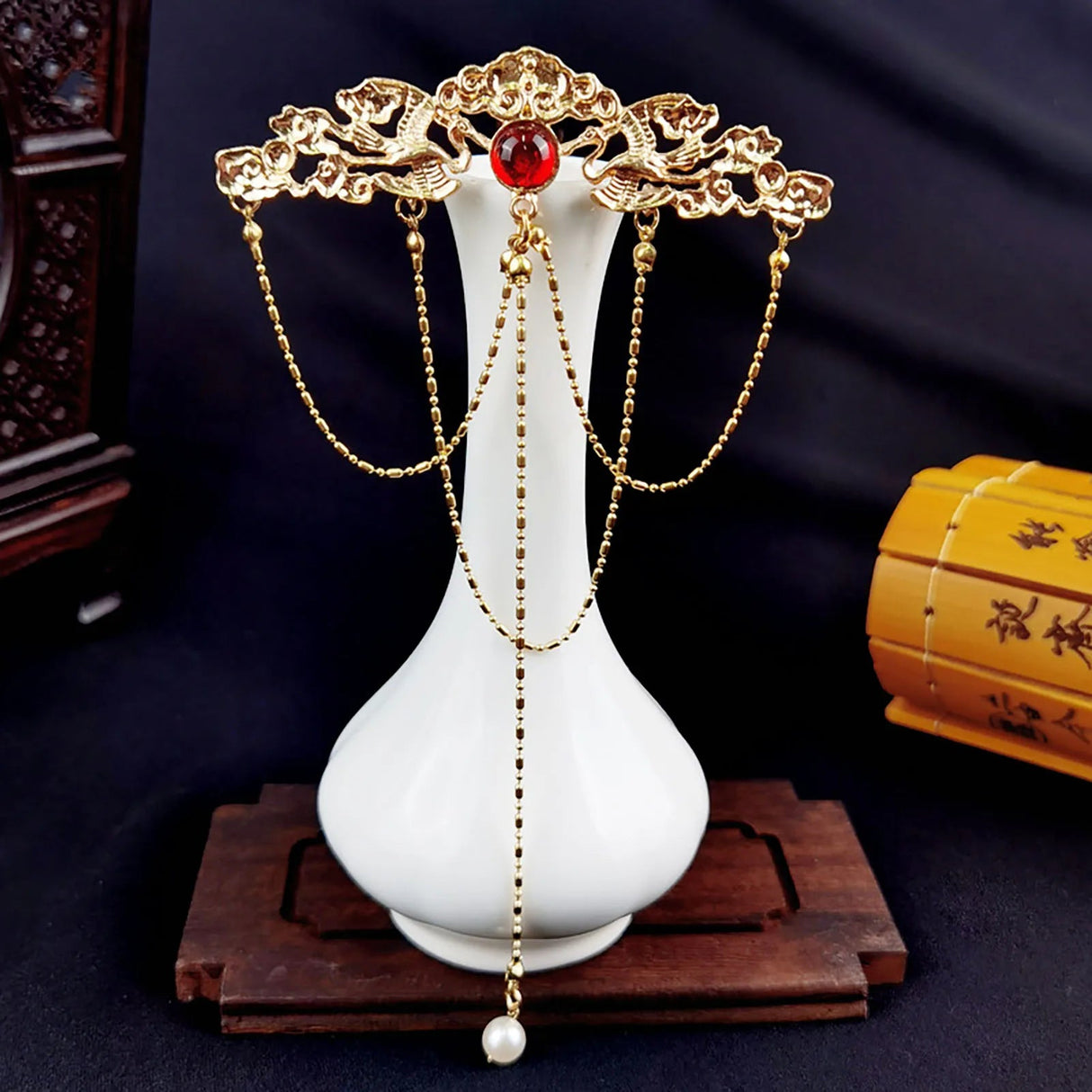 Chinese Bridal Crown Wedding Headdress | by Anwer Fancy | Worldwide Shipping