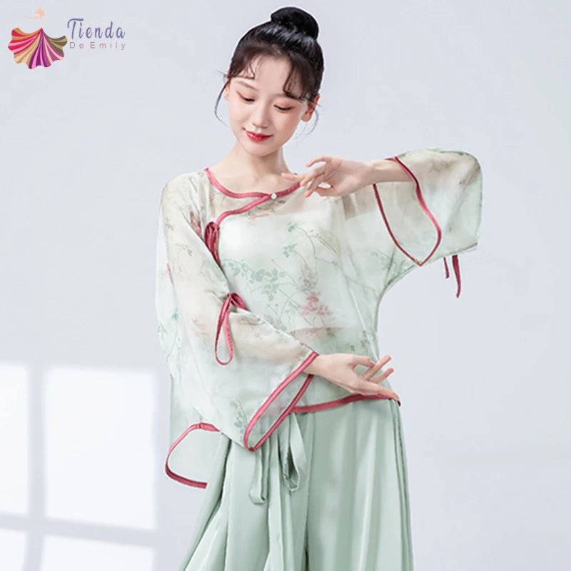 Classical Dance Tie - Dye Blouse | by Anwer Fancy | Worldwide Shipping