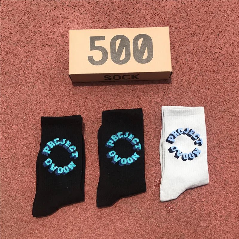 Men 3D Letter Socks 3 Pairs/Box | by Anwer Fancy | Worldwide Shipping