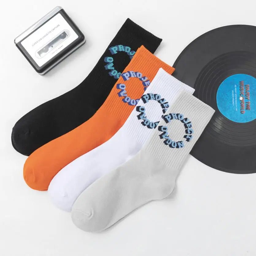 Men 3D Letter Socks 3 Pairs/Box | by Anwer Fancy | Worldwide Shipping