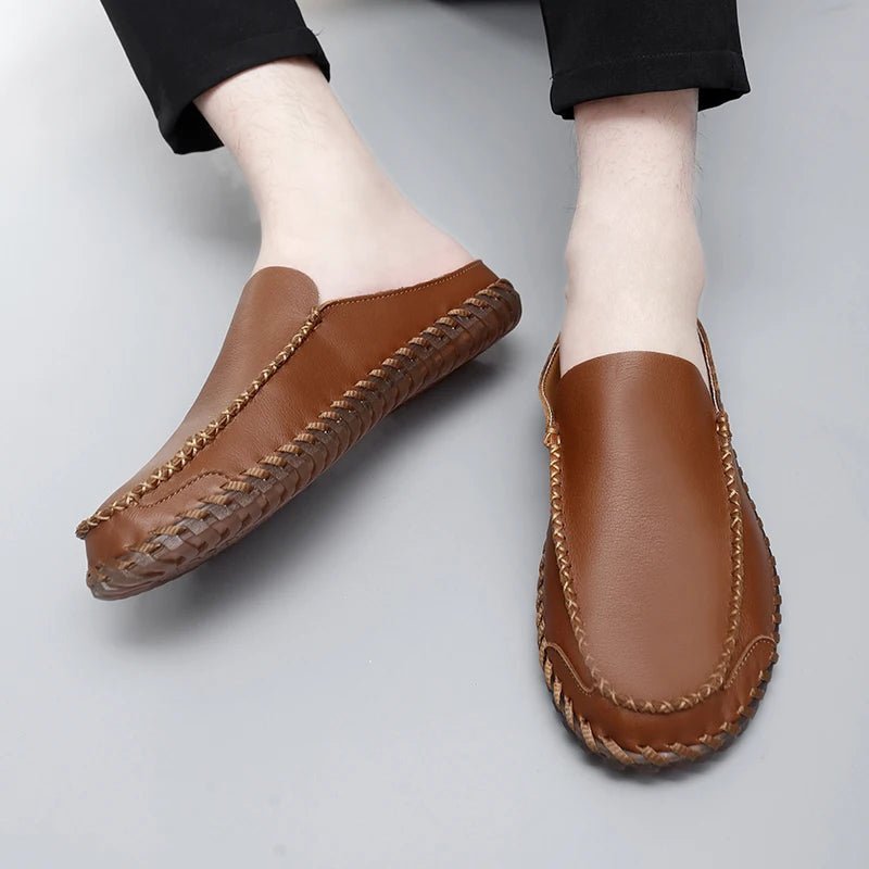 Men Backless Loafers | by Anwer Fancy | Worldwide Shipping