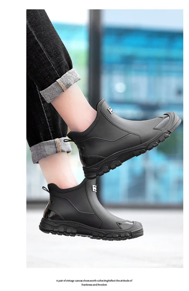 Men Waterproof Rain Boots | by Anwer Fancy | Worldwide Shipping