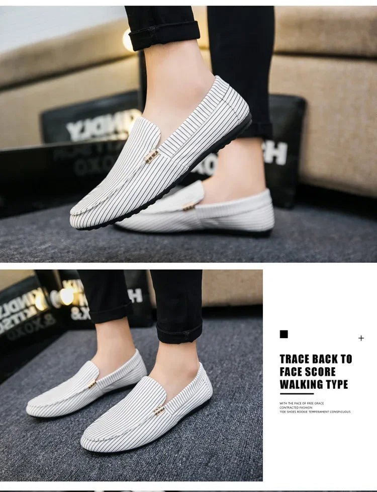 Men’s 2025 Breathable Flat Loafers | Men's Loafers & Slip - Ons by Anwer Fancy | Worldwide Shipping