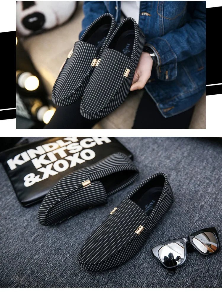 Men’s 2025 Breathable Flat Loafers | Men's Loafers & Slip - Ons by Anwer Fancy | Worldwide Shipping