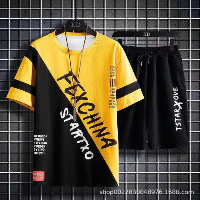 Men’s 2025 Gradient Shorts Set | by Anwer Fancy | Worldwide Shipping