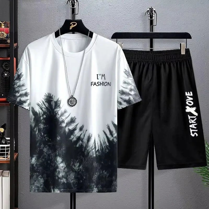 Men’s 2025 Gradient Shorts Set | by Anwer Fancy | Worldwide Shipping