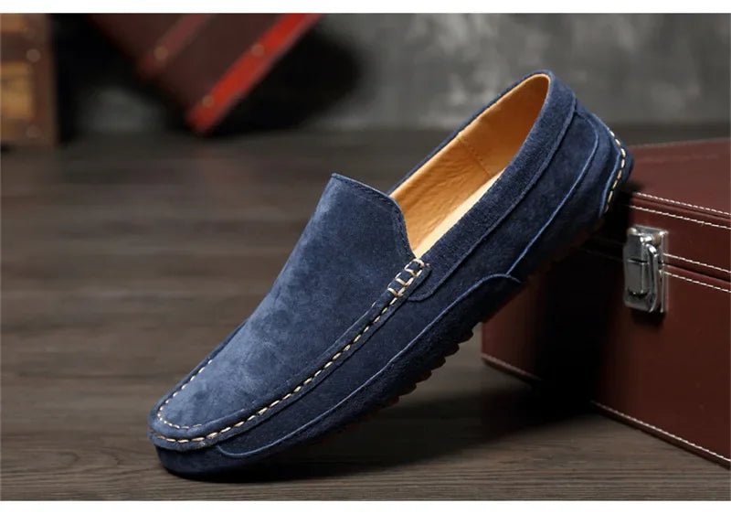 Men’s 2025 Luxury Suede Boat Loafers | Men's Loafers & Slip - Ons by Anwer Fancy | Worldwide Shipping