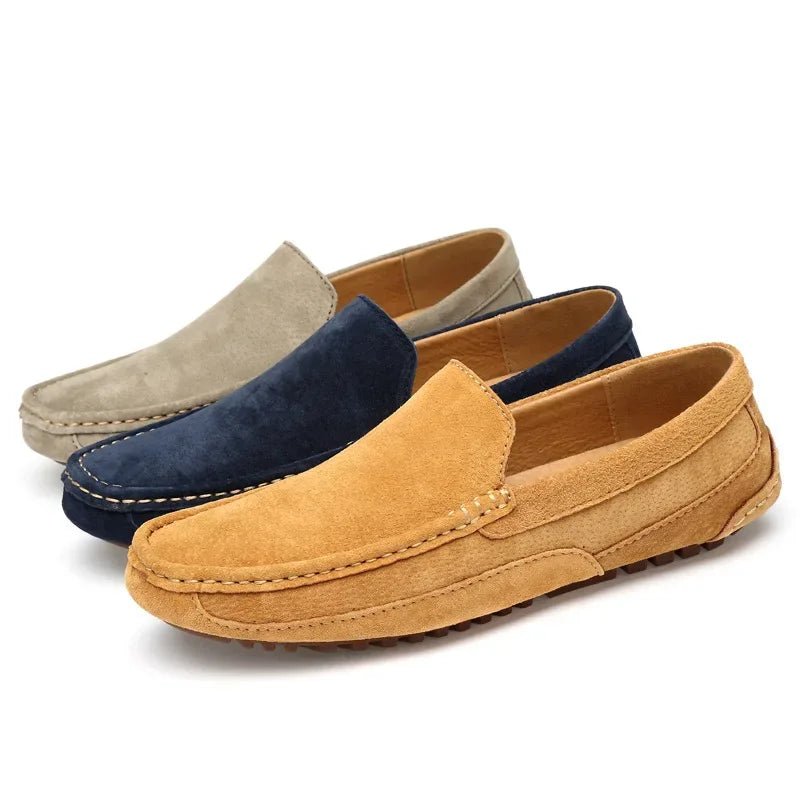 Men’s 2025 Luxury Suede Boat Loafers | Men's Loafers & Slip - Ons by Anwer Fancy | Worldwide Shipping