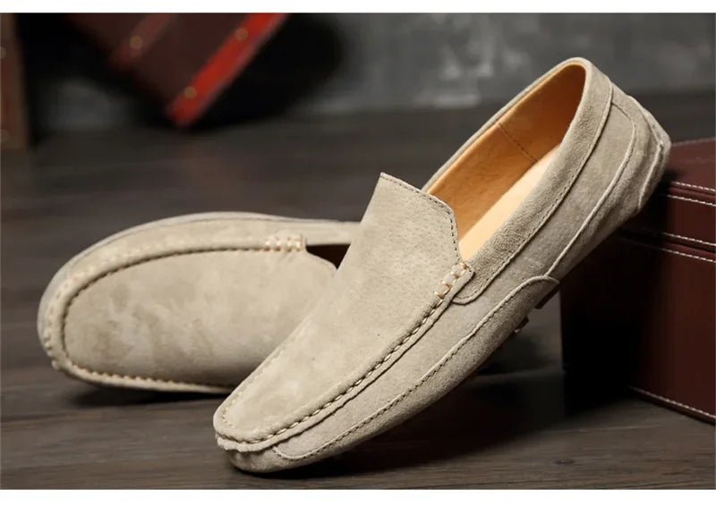 Men’s 2025 Luxury Suede Boat Loafers | Men's Loafers & Slip - Ons by Anwer Fancy | Worldwide Shipping