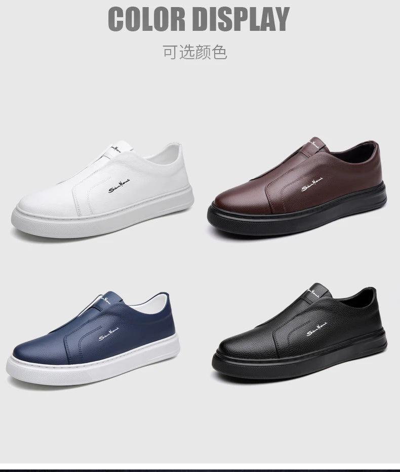 Men’s 2025 Summer Casual Leather Loafers | Men's Loafers & Slip - Ons by Anwer Fancy | Worldwide Shipping