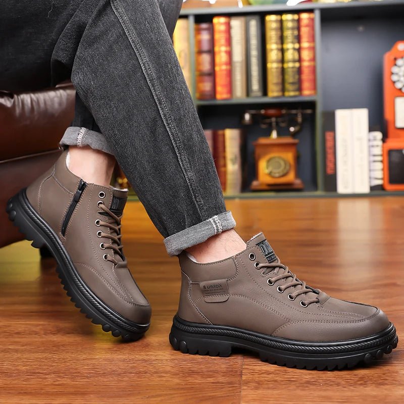 Men’s Anti - Slip Outdoor Travel Snow Boots | Men's Snow Boots by Anwer Fancy | Worldwide Shipping