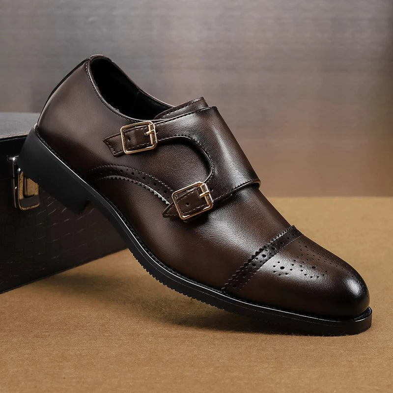 Men’s Black Leather Formal Shoes | by Anwer Fancy | Worldwide Shipping