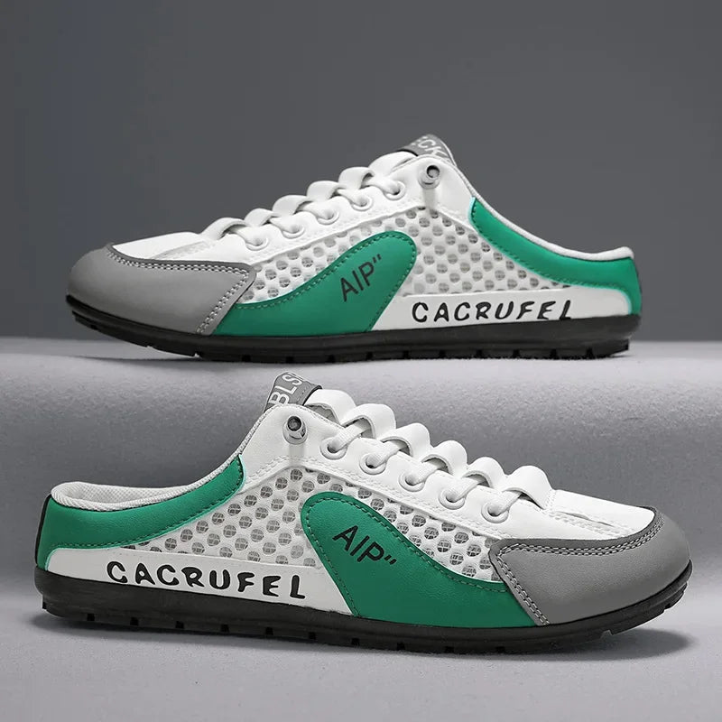 Men’s Breathable Half Slip - On Loafers | by Anwer Fancy | Worldwide Shipping