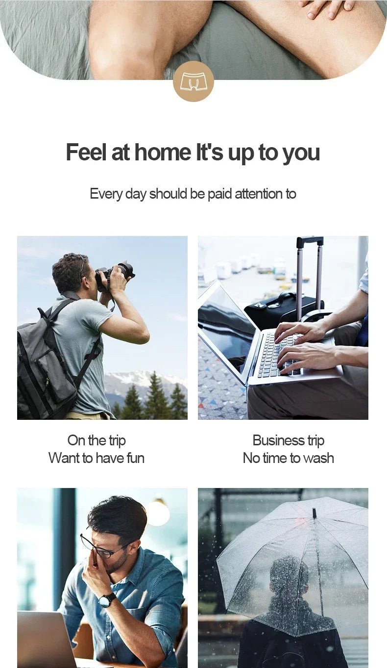 Men's Cotton Disposable Briefs – Seamless Comfort | by Anwer Fancy | Worldwide Shipping