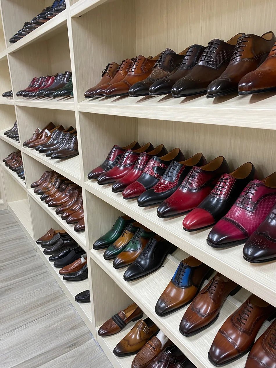 Men’s Designer Leather Mules | Men's Mules & Clogs by Anwer Fancy | Worldwide Shipping