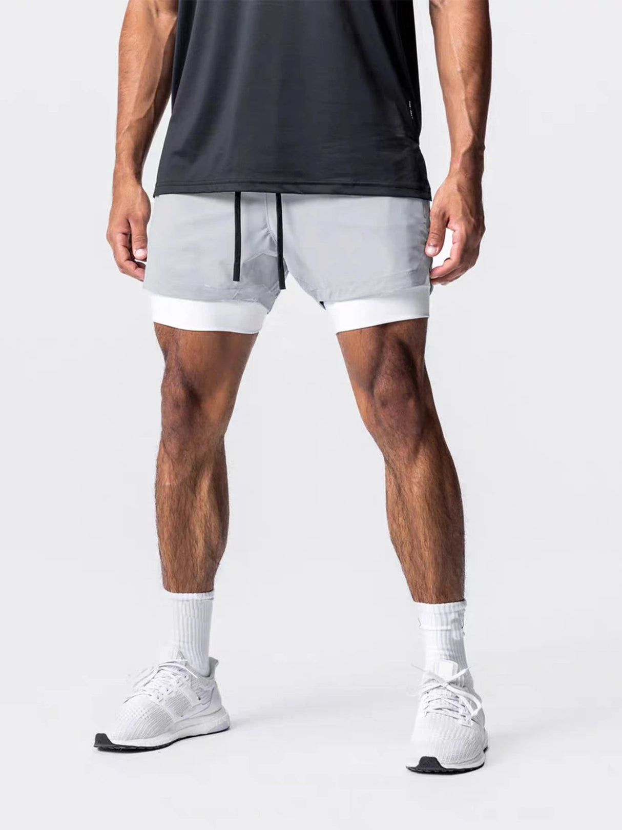 Men’s Double - Layer Basketball Shorts | by Anwer Fancy | Worldwide Shipping