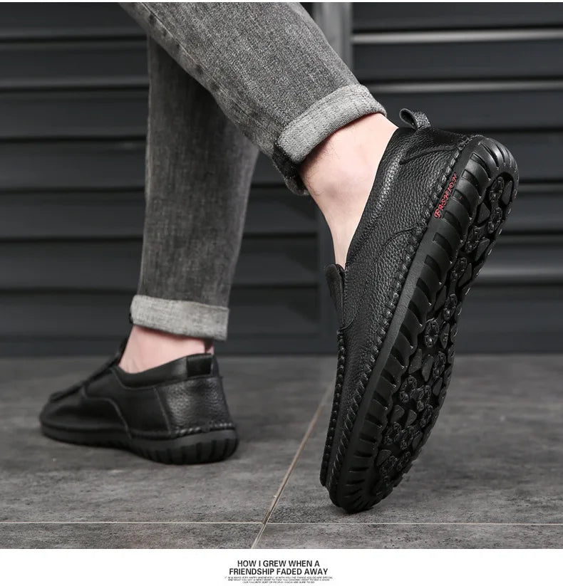 Men’s Italian Leather Driving Loafers | Men's Loafers & Slip - Ons by Anwer Fancy | Worldwide Shipping