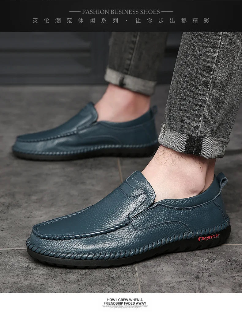 Men’s Italian Leather Driving Loafers | Men's Loafers & Slip - Ons by Anwer Fancy | Worldwide Shipping