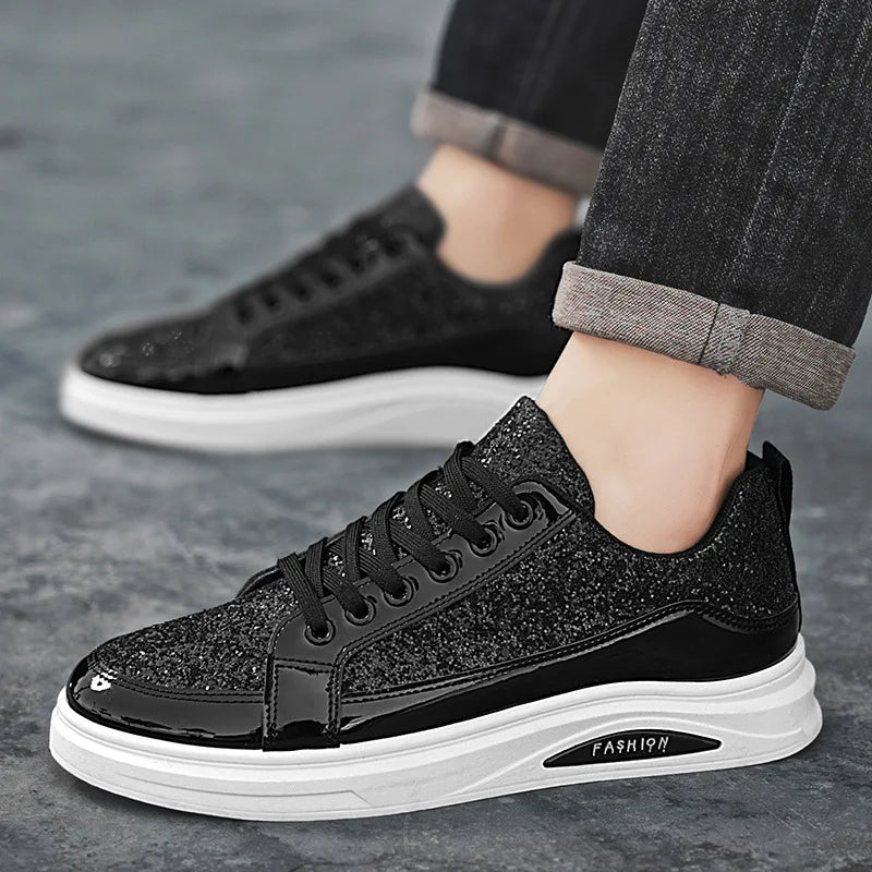 Men’s Low - Top Black Skate Shoes | by Anwer Fancy | Worldwide Shipping