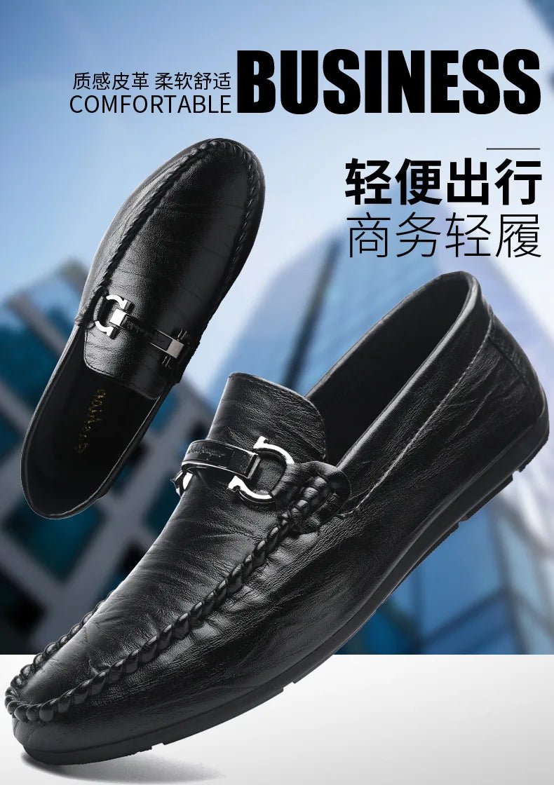 Men’s Luxury Business Leather Loafers | Men's Loafers & Slip - Ons by Anwer Fancy | Worldwide Shipping