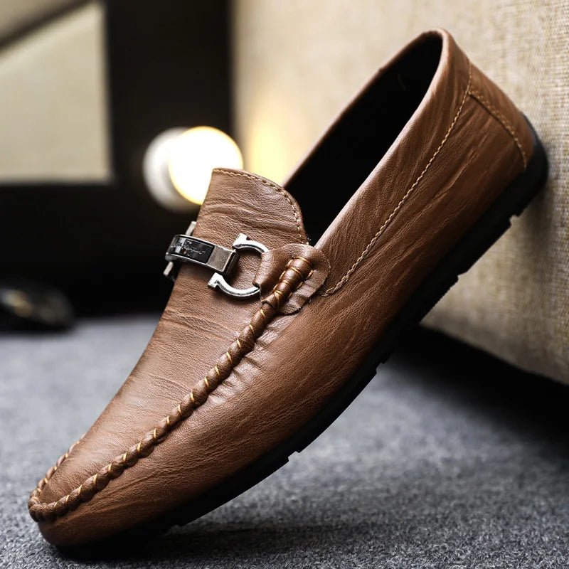 Men’s Luxury Business Leather Loafers | Men's Loafers & Slip - Ons by Anwer Fancy | Worldwide Shipping