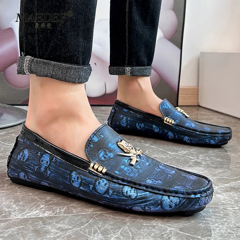 Men’s Luxury PU Leather Loafers | Men's Loafers & Slip - Ons by Anwer Fancy | Worldwide Shipping
