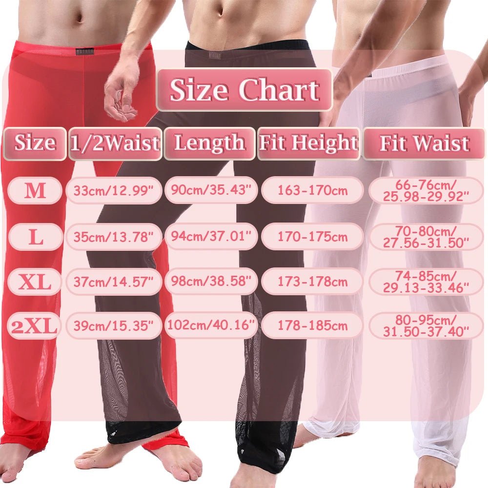 Men’s Mesh Lounge Pants | Men's Loungewear by Anwer Fancy | Worldwide Shipping