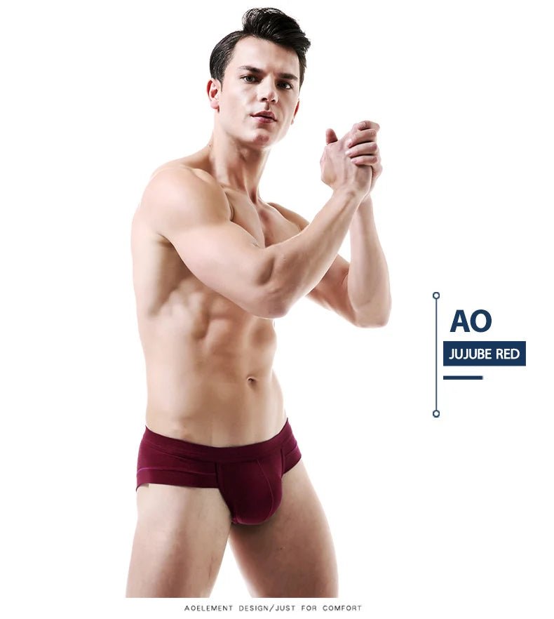 Men's Modal Briefs – Low Waist Sport Pocket | by Anwer Fancy | Worldwide Shipping