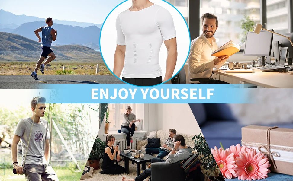 Men’s Seamless Abs Compression Vest | by Anwer Fancy | Worldwide Shipping