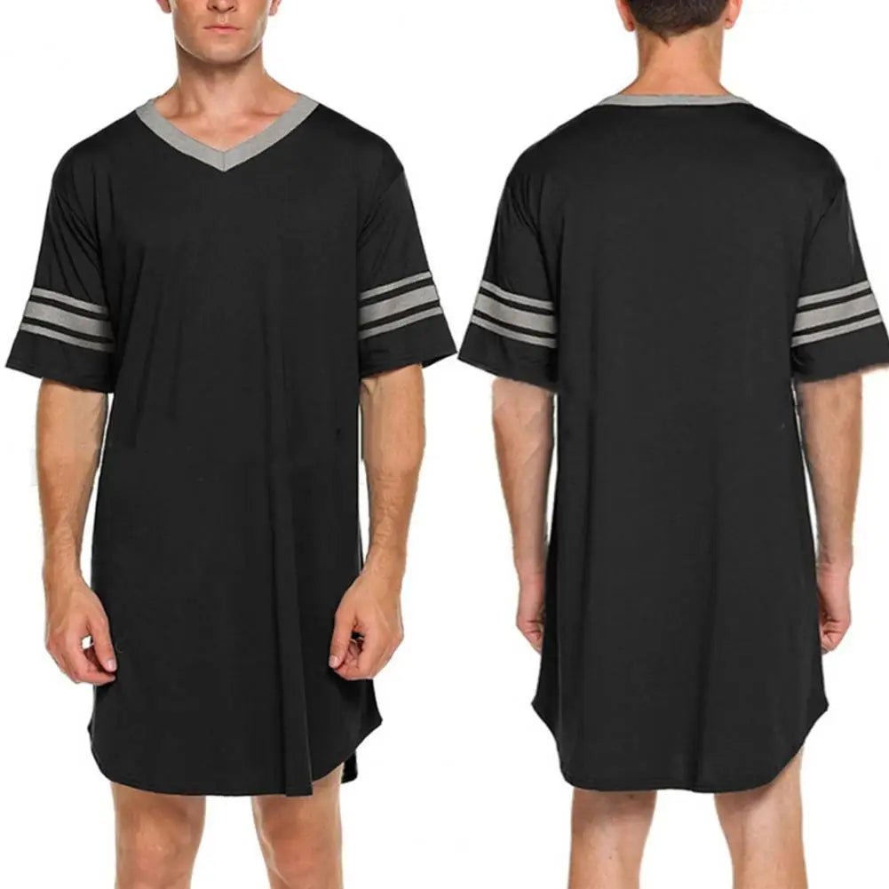 Men’s Striped Sleep Robe | Men's Loungewear by Anwer Fancy | Worldwide Shipping