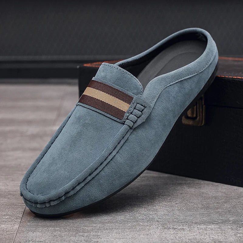 Men’s Suede Slip - On Mules | Men's Mules & Clogs by Anwer Fancy | Worldwide Shipping