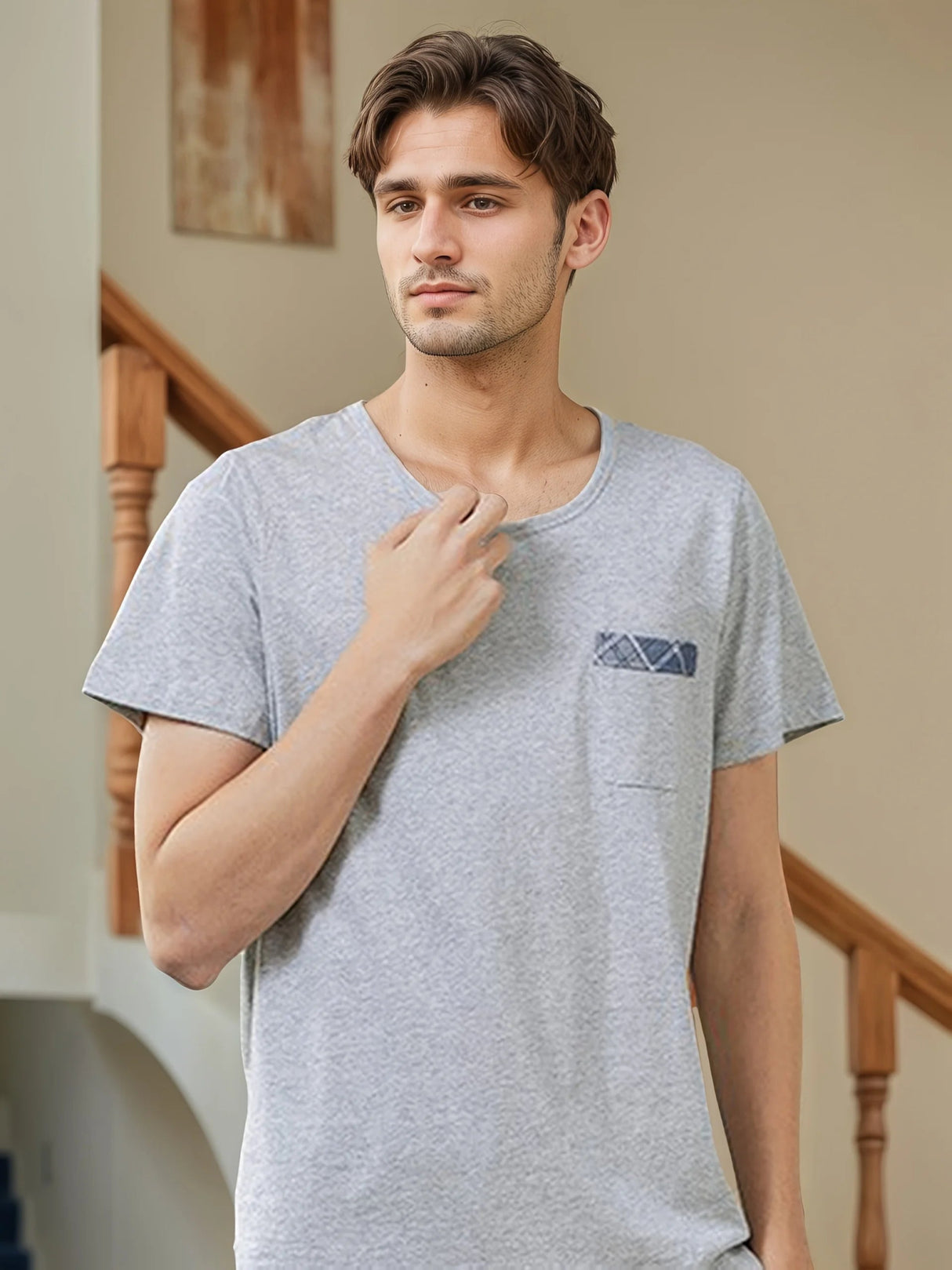 Men’s Summer Pajama Set | Men's Loungewear by Anwer Fancy | Worldwide Shipping