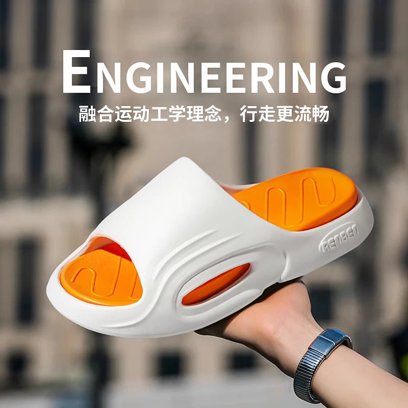 Men’s Thick Sole Anti - Slip Slides | by Anwer Fancy | Worldwide Shipping