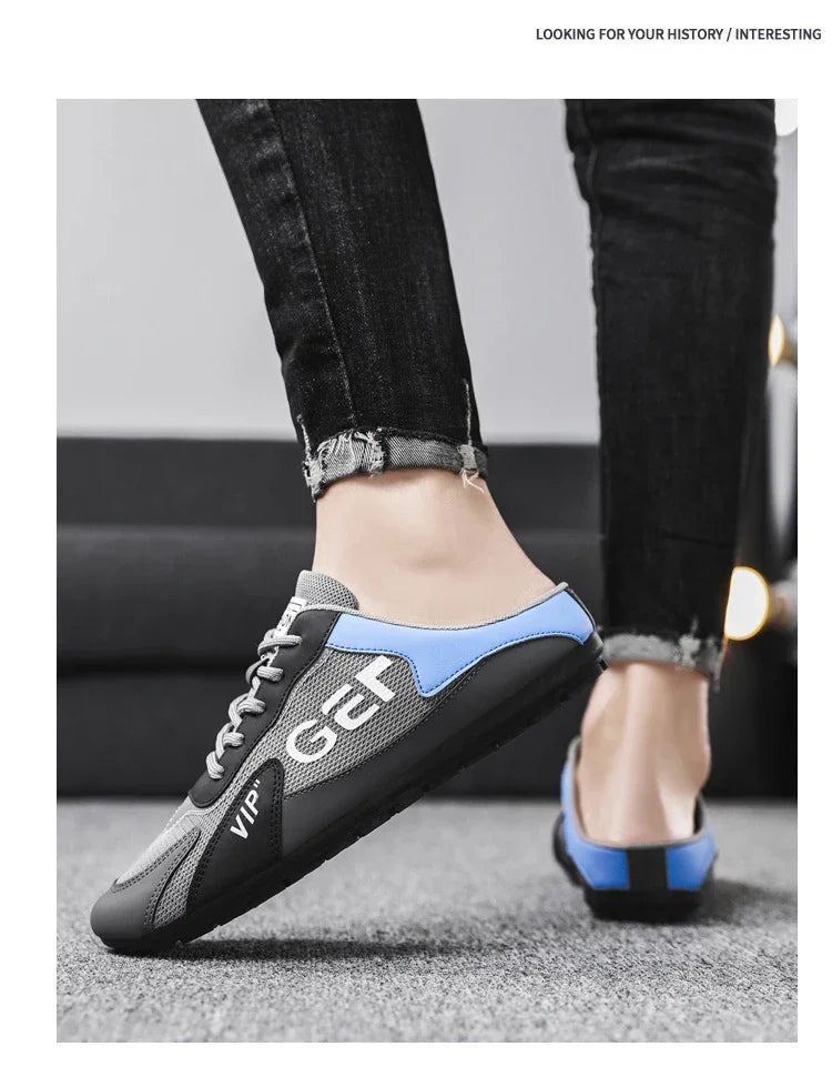 Men’s Trendy Baotou Half Slip - On Shoes | by Anwer Fancy | Worldwide Shipping