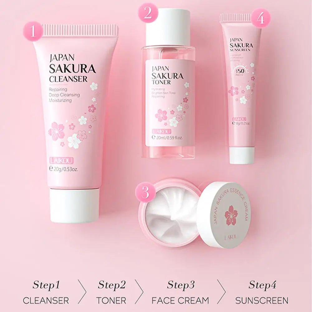Sakura Skincare Gift Set | by Anwer Fancy | Worldwide Shipping