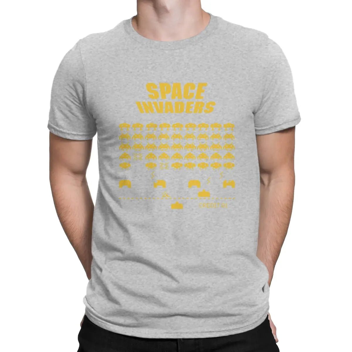 Space Invaders Graphic T-Shirt | by Anwer Fancy | Worldwide Shipping
