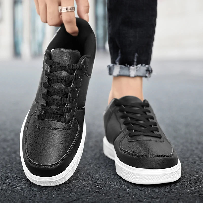 Unisex Black Flat Skate Trainers | by Anwer Fancy | Worldwide Shipping