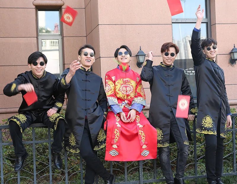 Vintage Chinese Groom Robe Costume | by Anwer Fancy | Worldwide Shipping