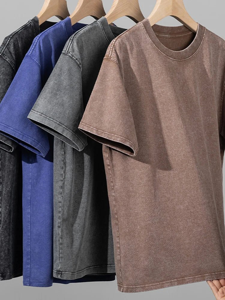 Vintage Washed Unisex Retro T-Shirt | by Anwer Fancy | Worldwide Shipping