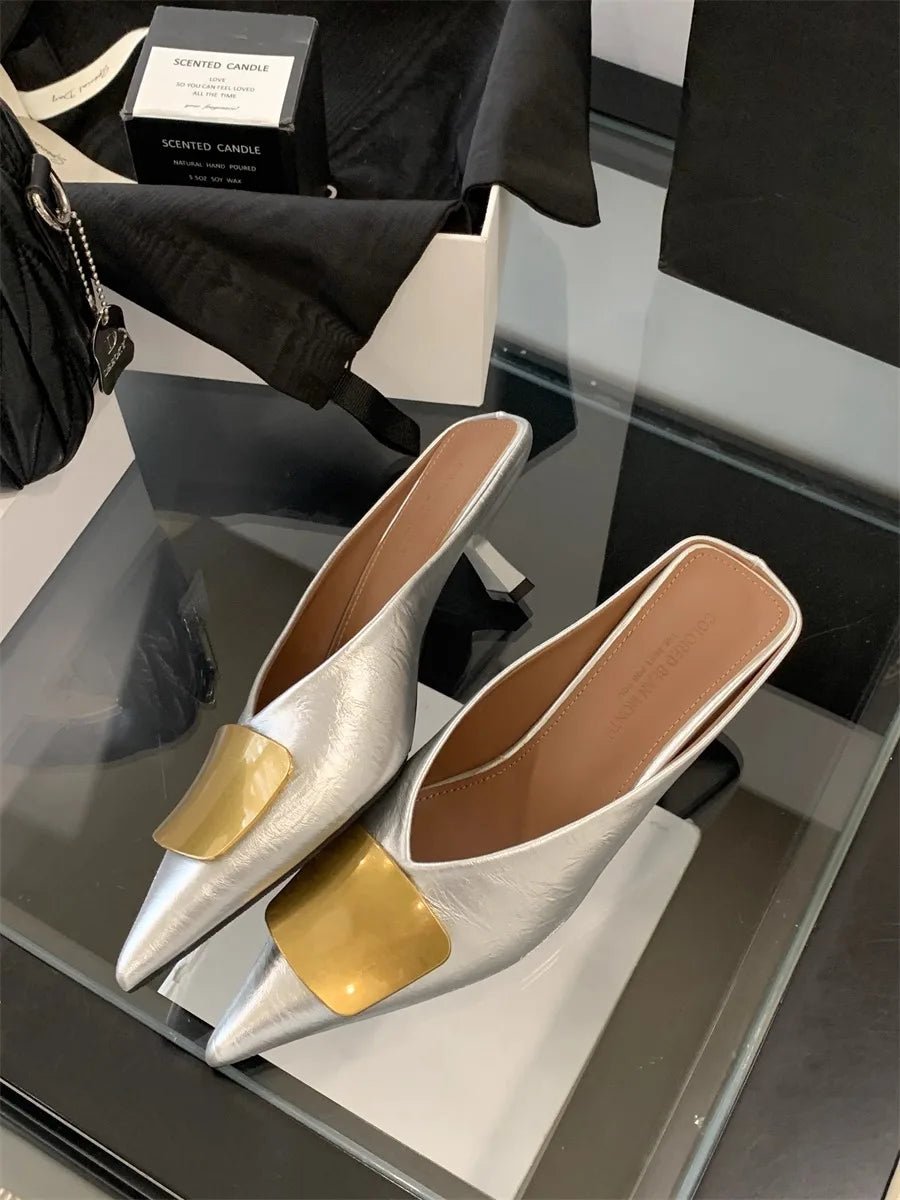 Women’s Luxury Heeled Mules | Men's Mules & Clogs by Anwer Fancy | Worldwide Shipping