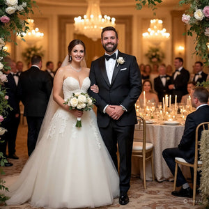 Curve Wedding Party Wear