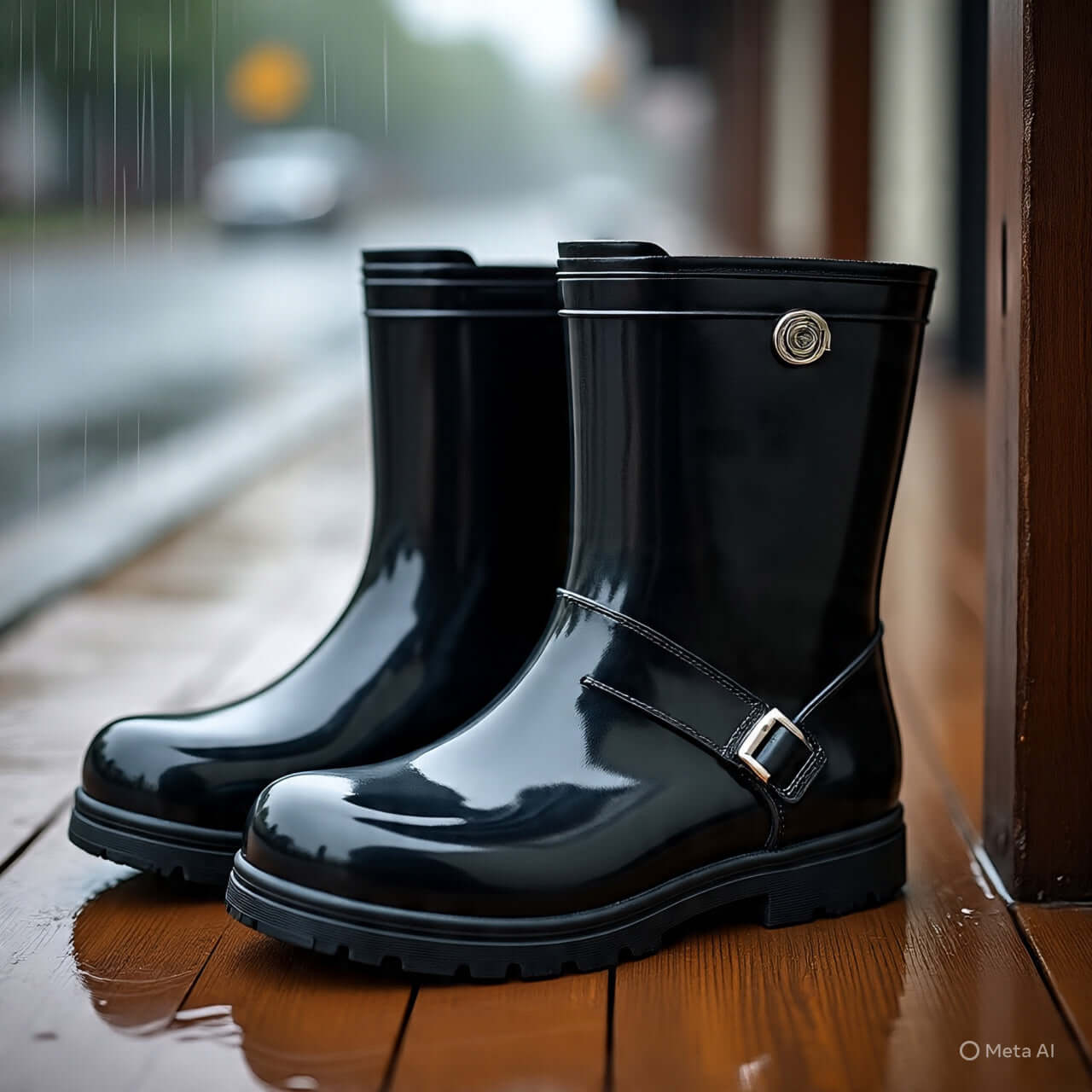 Men's Rain Boots - Anwer Fancy