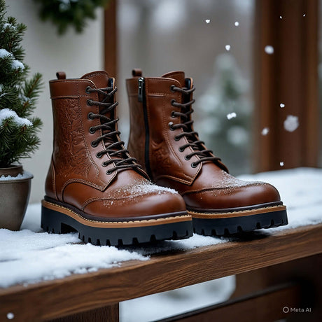 Men's Snow Boots - Anwer Fancy