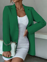 UrbanOne™ – Single-Breasted Blazer (Minimalist Style, Machine Washable Outerwear)