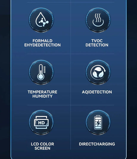 10 - in - 1 Air Quality Detector | by Anwer Fancy | Worldwide Shipping