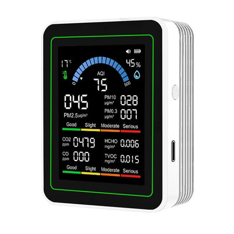 10 - in - 1 Air Quality Detector | by Anwer Fancy | Worldwide Shipping
