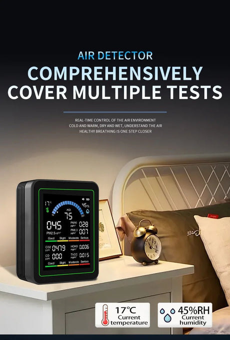 10 - in - 1 Air Quality Detector | by Anwer Fancy | Worldwide Shipping
