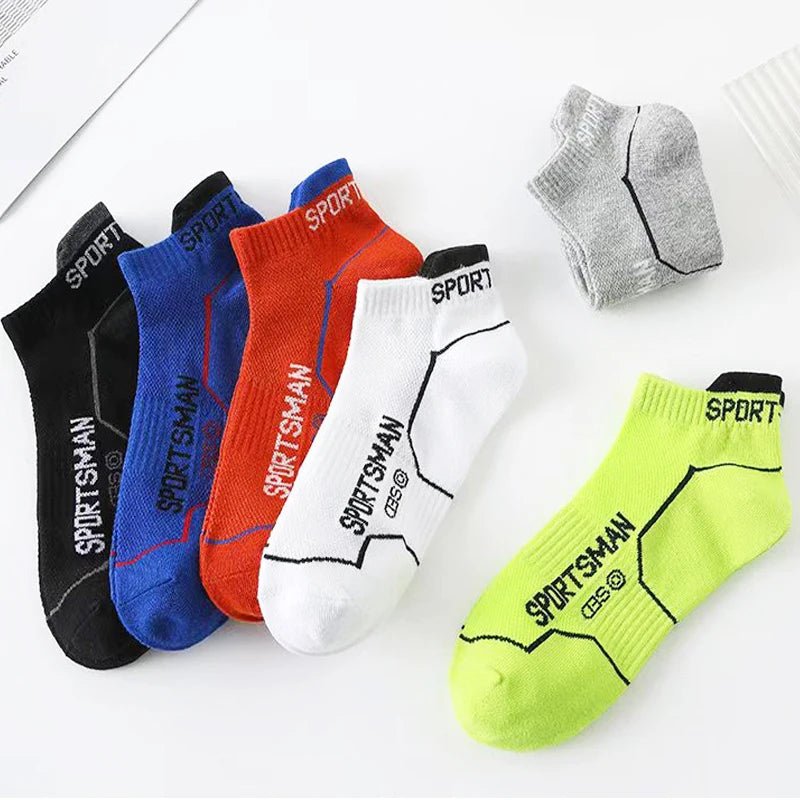 10 Pairs Men’s Ankle Cotton Sports Socks | Men's Socks & Hosiery by Anwer Fancy | Worldwide Shipping