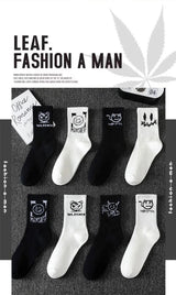 10 Pairs Men’s Ghost Graffiti Sports Socks | Men's Socks & Hosiery by Anwer Fancy | Worldwide Shipping